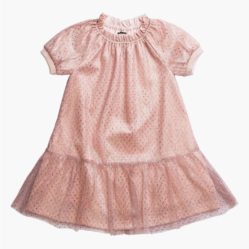 Imoga Naomi Sparkling Pink Tulle Dress Size 3